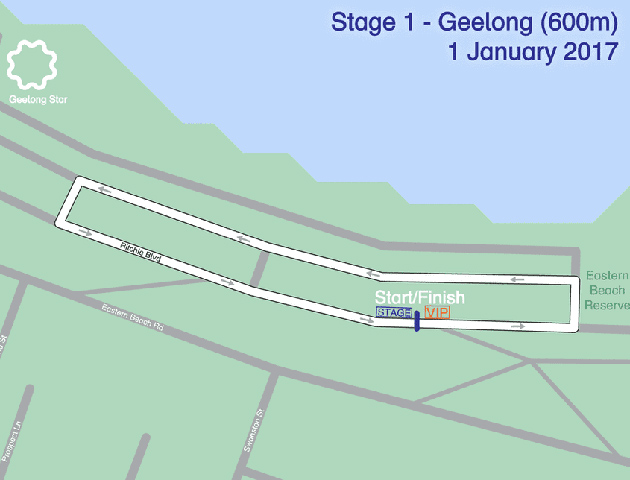 Bay Classic stage 1 map